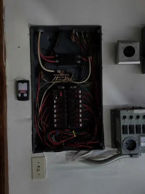 before a 100 amp electrical service upgrade in Indianola